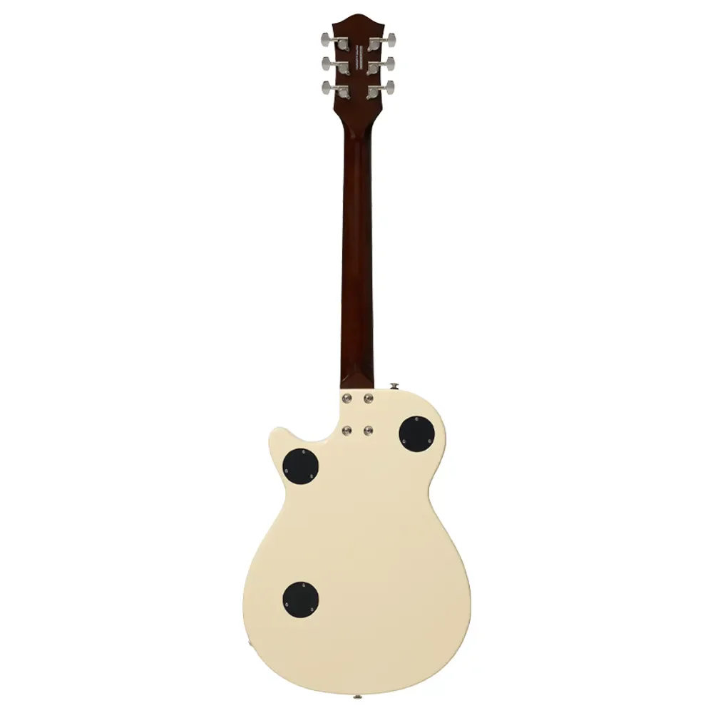 Guitarra electrica Gretsch Streamliner Jet Diapasón de Laurel, Blanco Vintage.