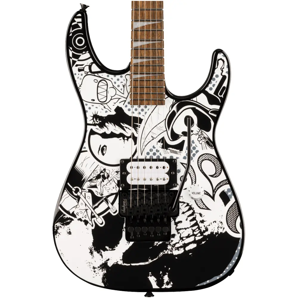 GUITARRA ELECTRICA JACKSON SKULL KAOS SERIE X DK1