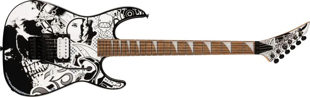 GUITARRA ELECTRICA JACKSON SKULL KAOS SERIE X DK1