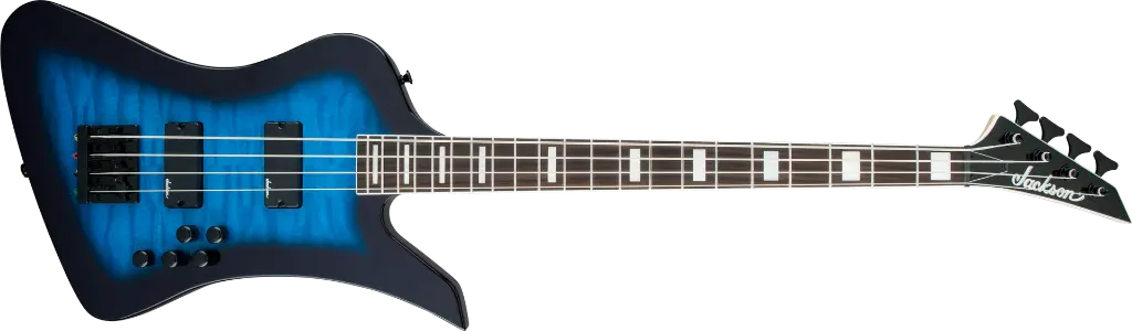 GUITARRA JACKSON JS2 KE BIRD AH FB NEGRO TRANSL.