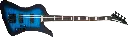 GUITARRA JACKSON JS2 KE BIRD AH FB NEGRO TRANSL.
