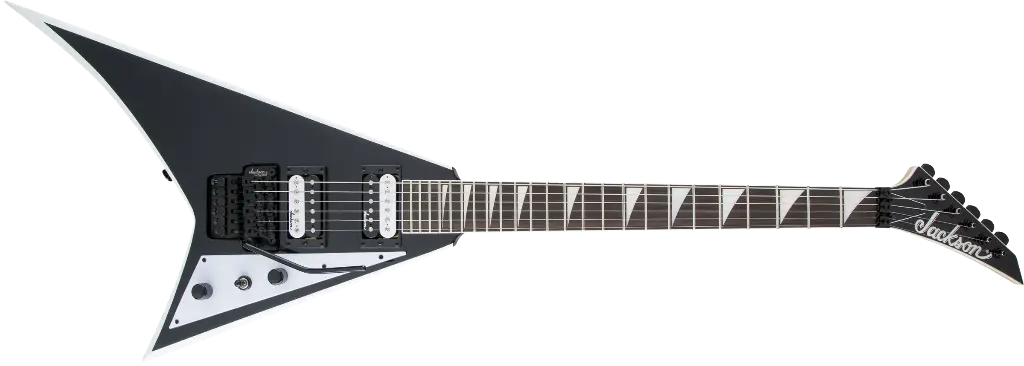 Guitarra Jackson JS Series Rhoads JS32 - Black with White Bevels  2910137572 