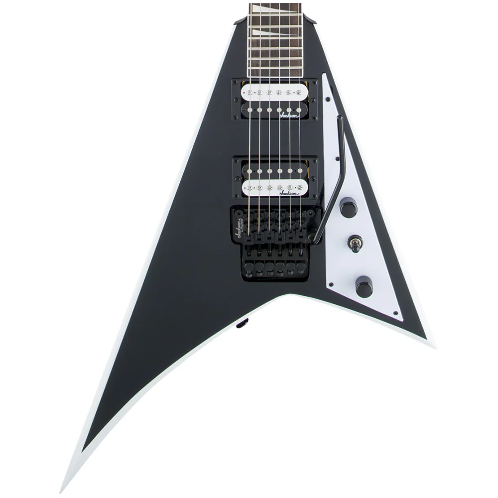 Guitarra Jackson JS Series Rhoads JS32 - Black with White Bevels  2910137572 