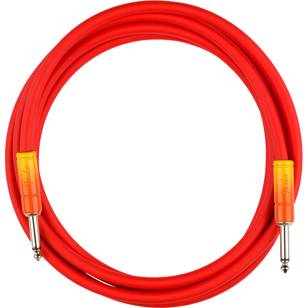Cable de instrumento Ombré, recto/recto, 3 m, Tequila Sunrise