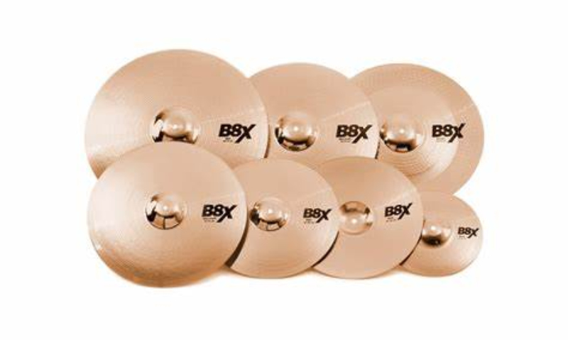 PLATILLOS SABIAN B8X PAQ 10",14",16"18",20" & 18" CHINESE 45006X