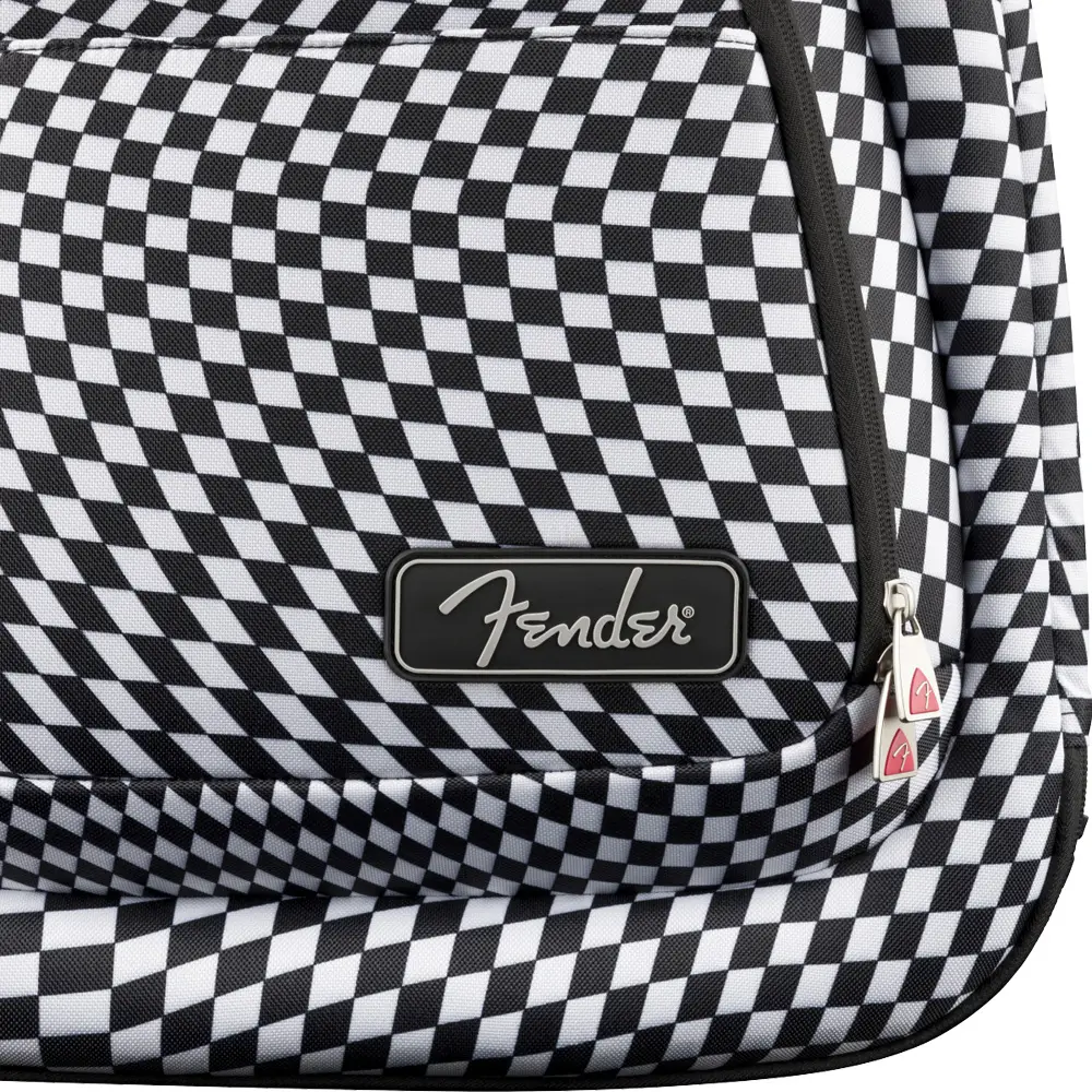 FUNDA FENDER GUITARRA ELÉCTRICA FE620 WAVY CHECKER