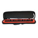 MELÓDICA 37 teclas Vitale con estuche bicolor negro/rojo 