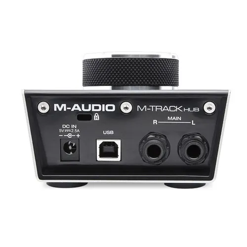 M-AUDIO M-TRACK HUB – INTERFAZ DE AUDIO USB PARA ESTUDIO Y PRODUCCIÓN