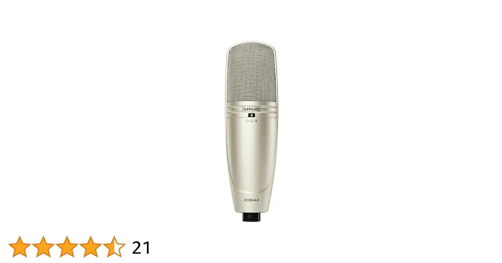 Micrófono de condensador SHURE KSM44A/SL