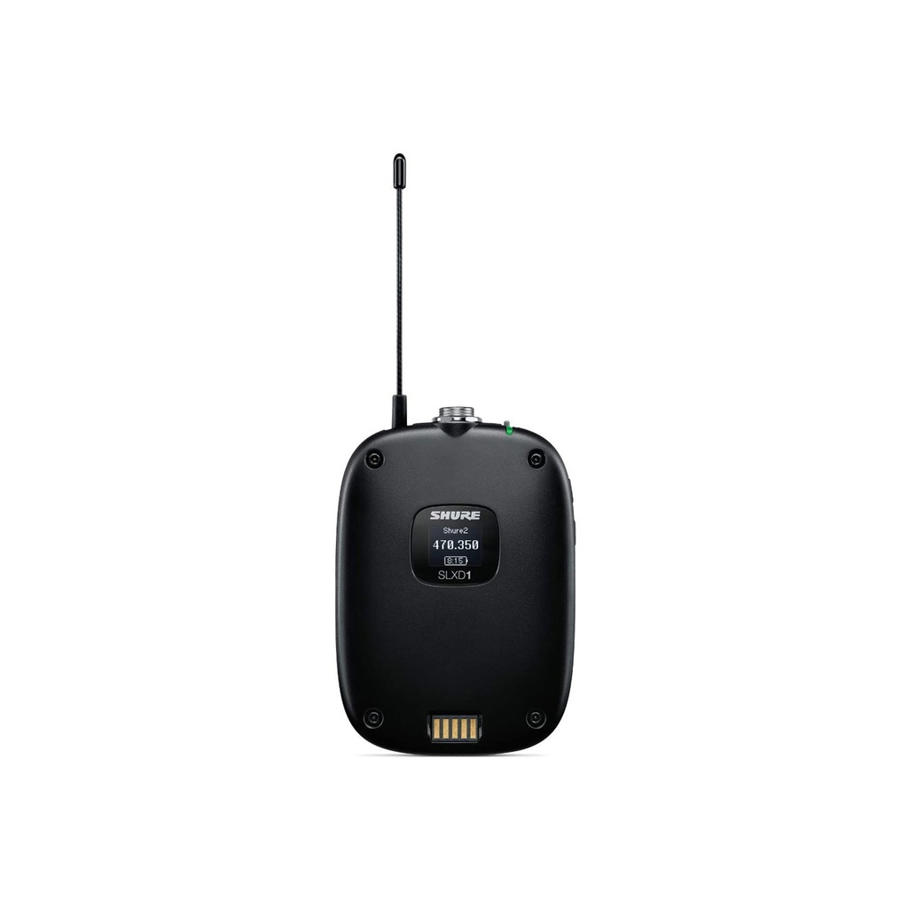 Sistema inalámbrico digital con micrófono de diadema miniatura SHURE SLXD14/153T-G58