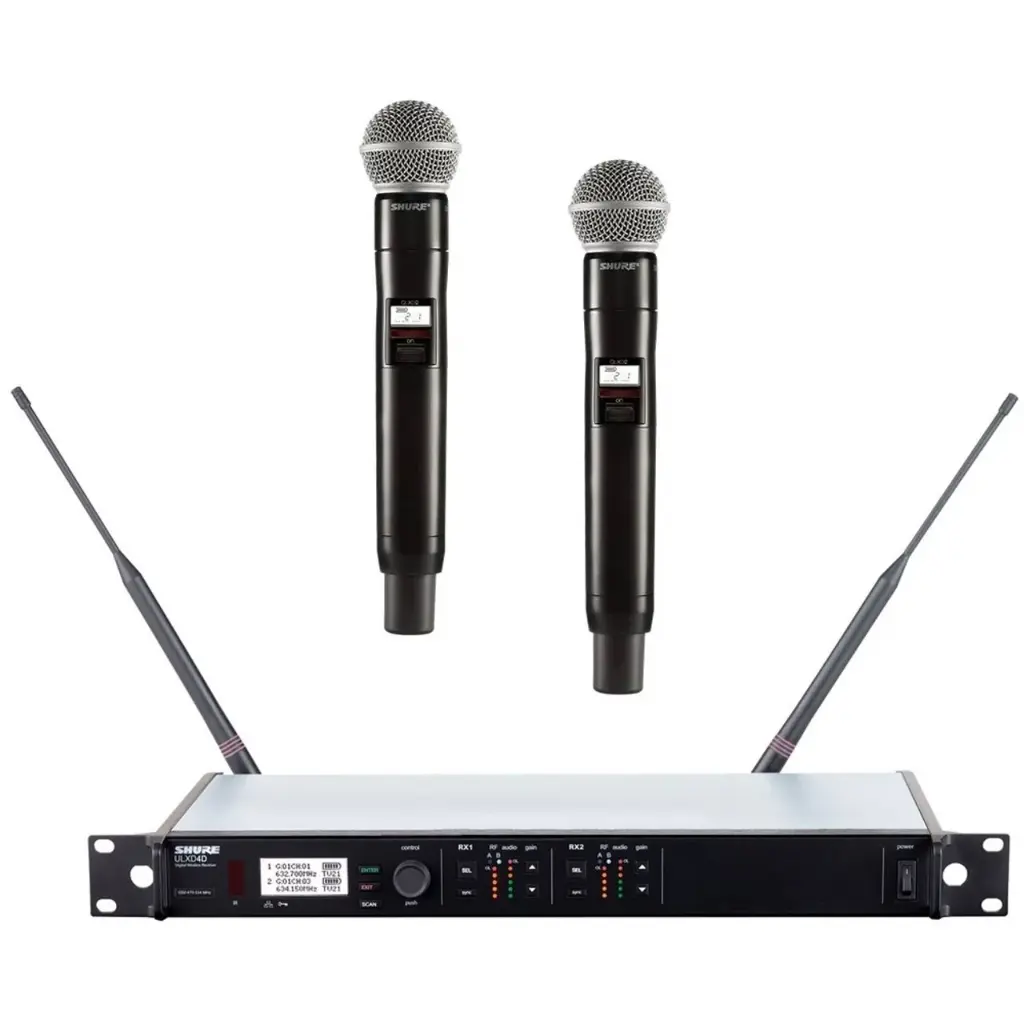 Receptor inalámbrico digital doble SHURE ULXD4D-G50