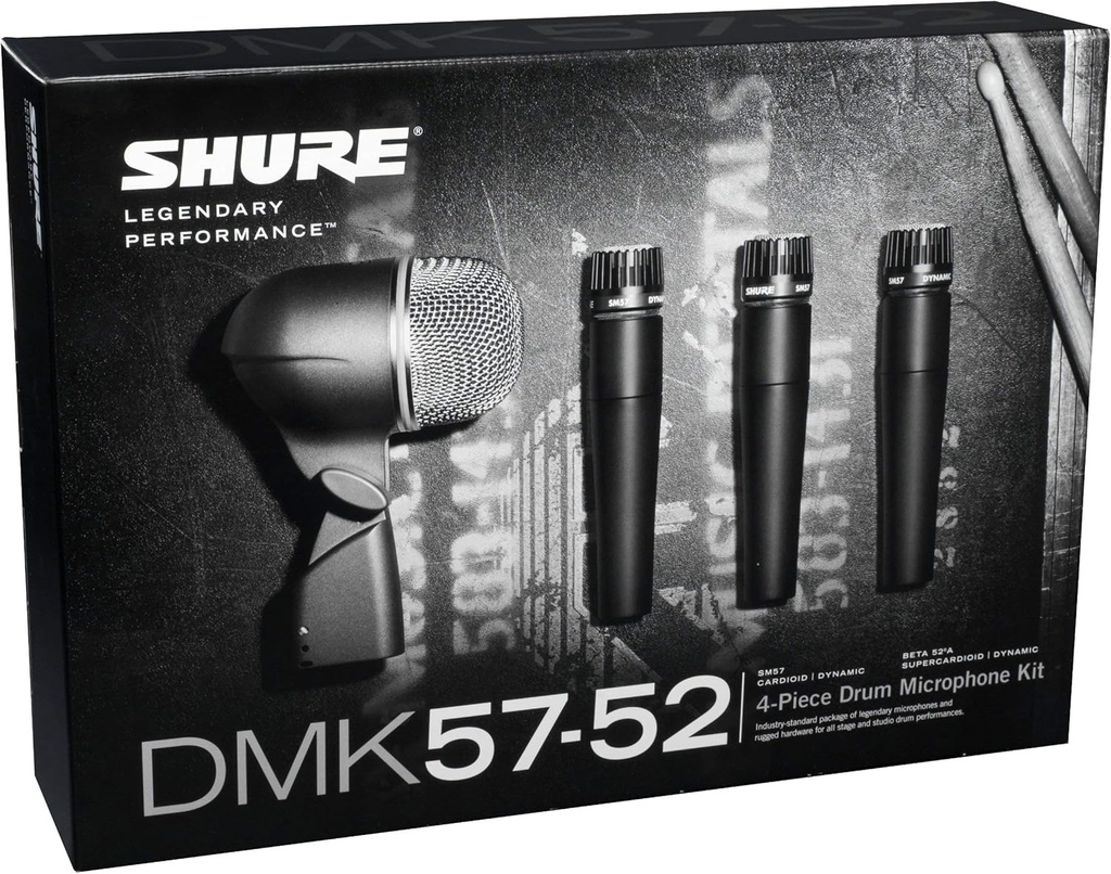 Kit de micrófonos para batería SHURE DMK57-52