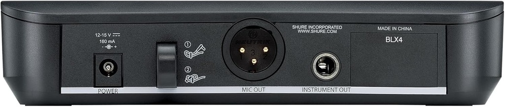 Sistema inalámbrico con micrófono de diadema SHURE BLX14/P31-J11