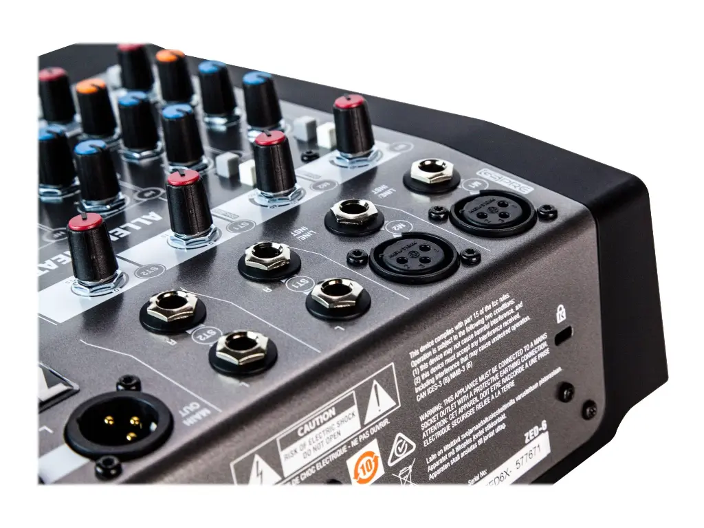 MEZCLADORA DE AUDIO ALLEN & HEATH ZED-6 