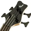  Bajo electrico de la serie JS, diapasón de laurel, negro brillante Jackson Spectra JS2 2919004503