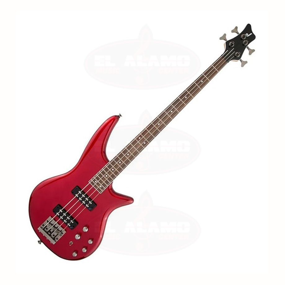  Serie JS Spectra Bass JS3, diapasón de laurel, rojo metálico 2919904573