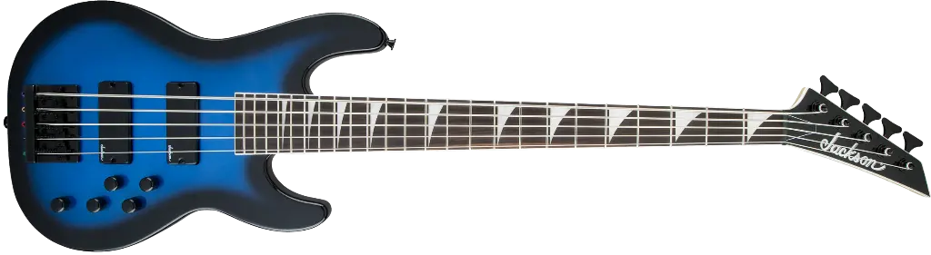 BAJO ELECTRICO SERIE JS, DIAPASÓN DE AMARANTO, AZUL METALICO, JACKSON CONCERT JS3V 2919021527