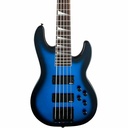 BAJO ELECTRICO SERIE JS, DIAPASÓN DE AMARANTO, AZUL METALICO, JACKSON CONCERT JS3V 2919021527