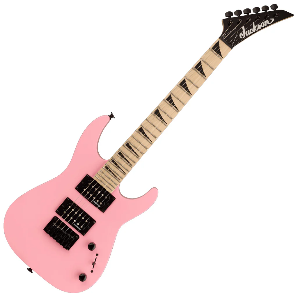 GUITARRA JACKSON SERIE JS DINKY MINION JS1XM DIAPASÓN DE ARCE ROSA CHICLE 2912224519