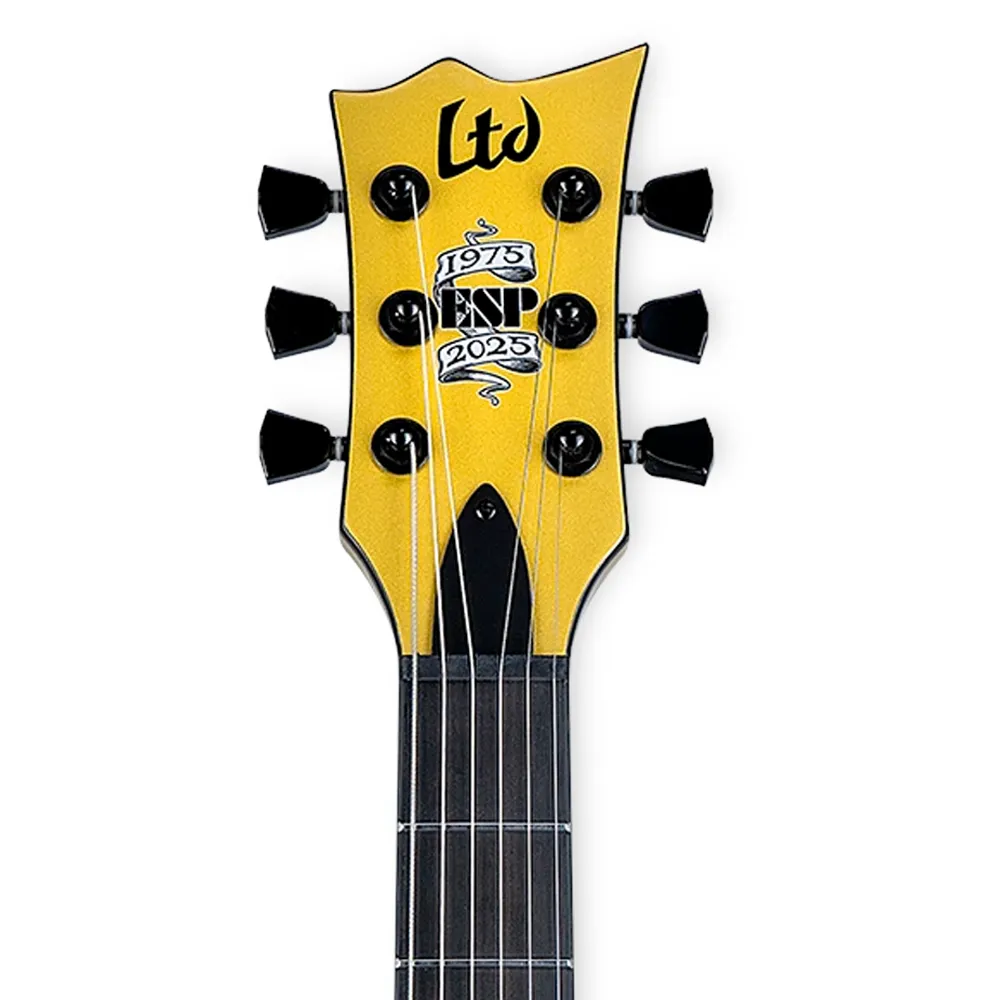 GUITARRA ELECTRICA ECLIPSE LTD 50TH ANIVERSARIO EDICION LIMITADA METALLIC GOLD LEC2025MGO