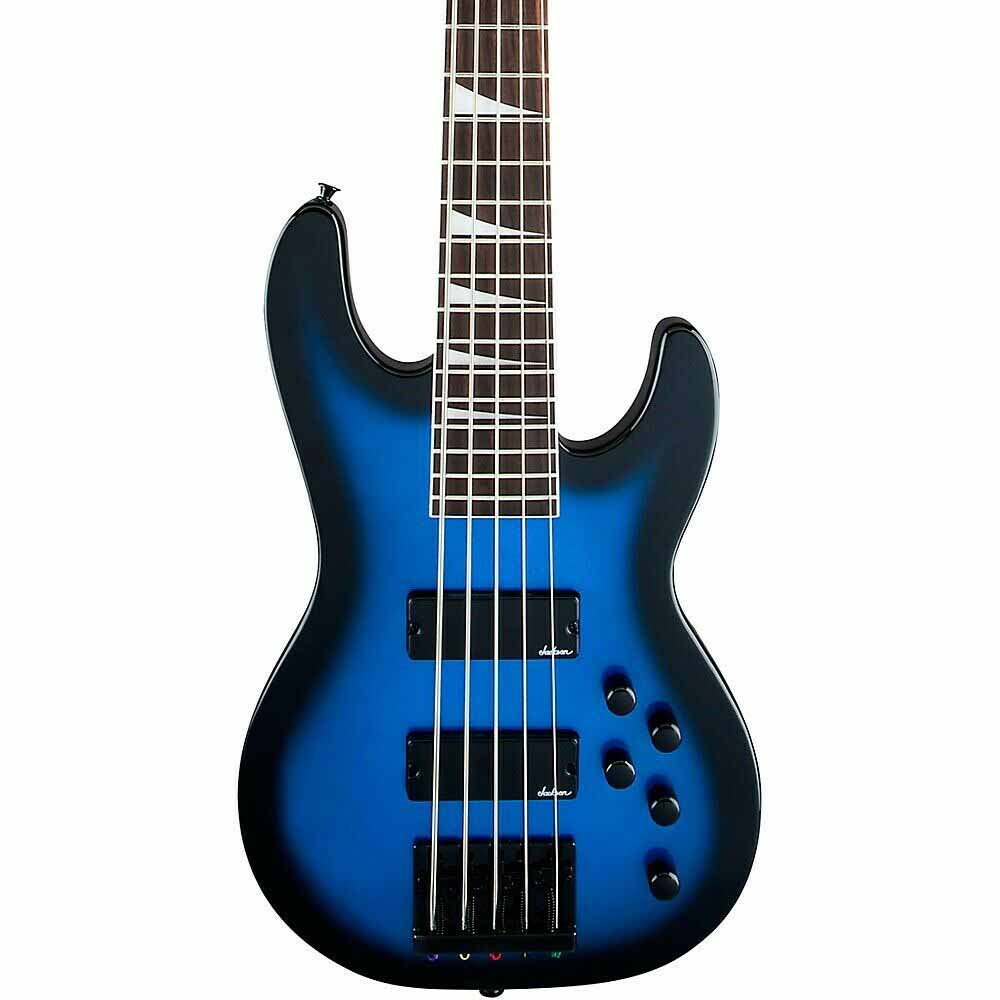 BAJO ELECTRICO SERIE JS, DIAPASÓN DE AMARANTO, AZUL METALICO, JACKSON CONCERT JS3V 2919021527