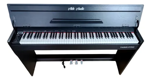 PIANO DIGITAL ALDE AUDIO DE 88 TECLAS CON SENSIBILIDAD ACCION PROGRESIVA TK88HPROBK