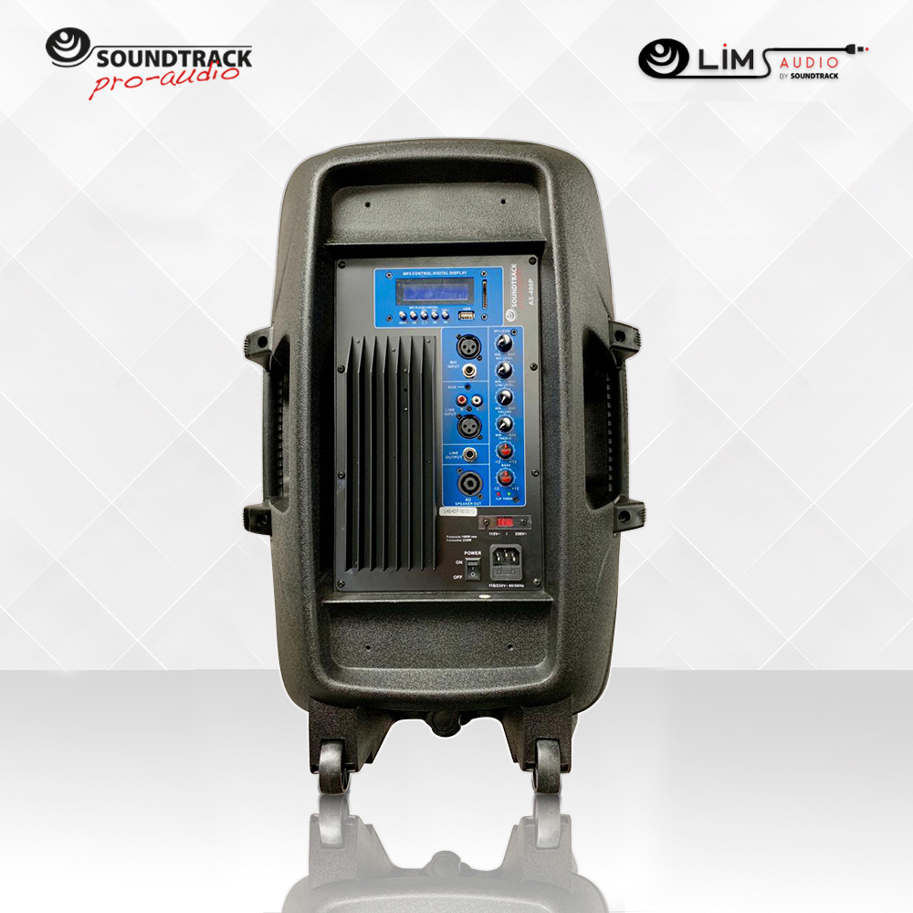 AS-400P BAFLE AMPLIFICADO ABS