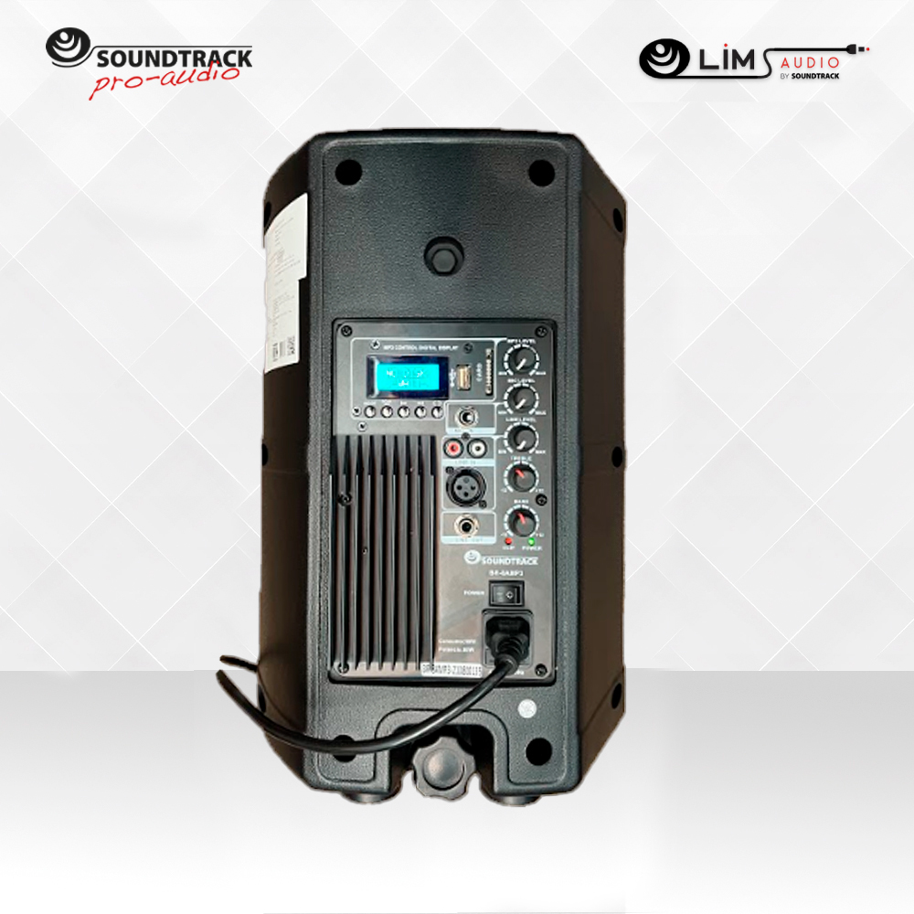 BAFLE ACTIVO DE PLÁSTICO SOUDTRACK BR-8AMP3