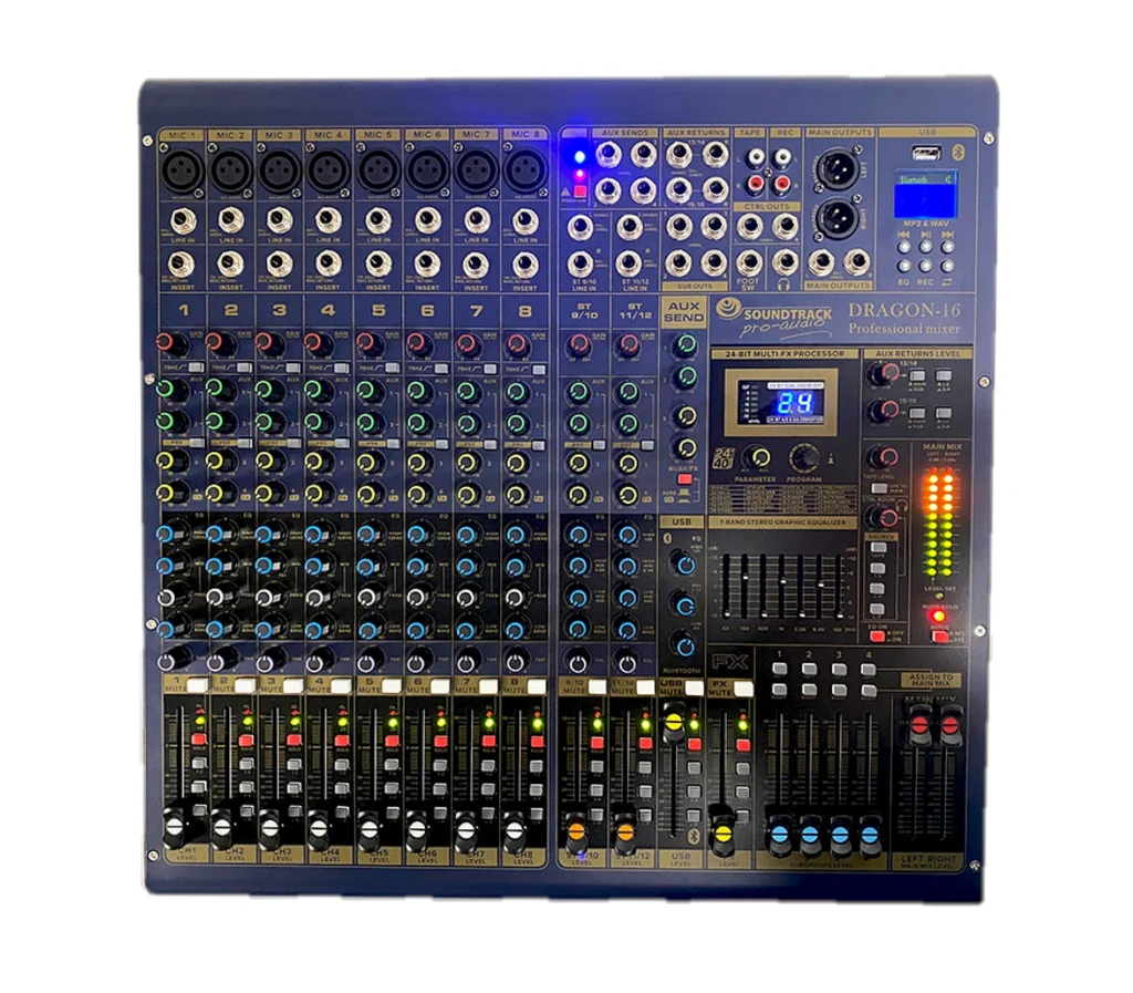 MEZCLADORA PASIVA SOUNDTRACK 16 CANALES DRAGON 16