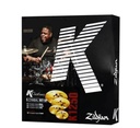 PAQUETE DE PLATILLOS SERIE K CUSTOM 14.25" 16" 18" 20" ZILDJIAN K1250