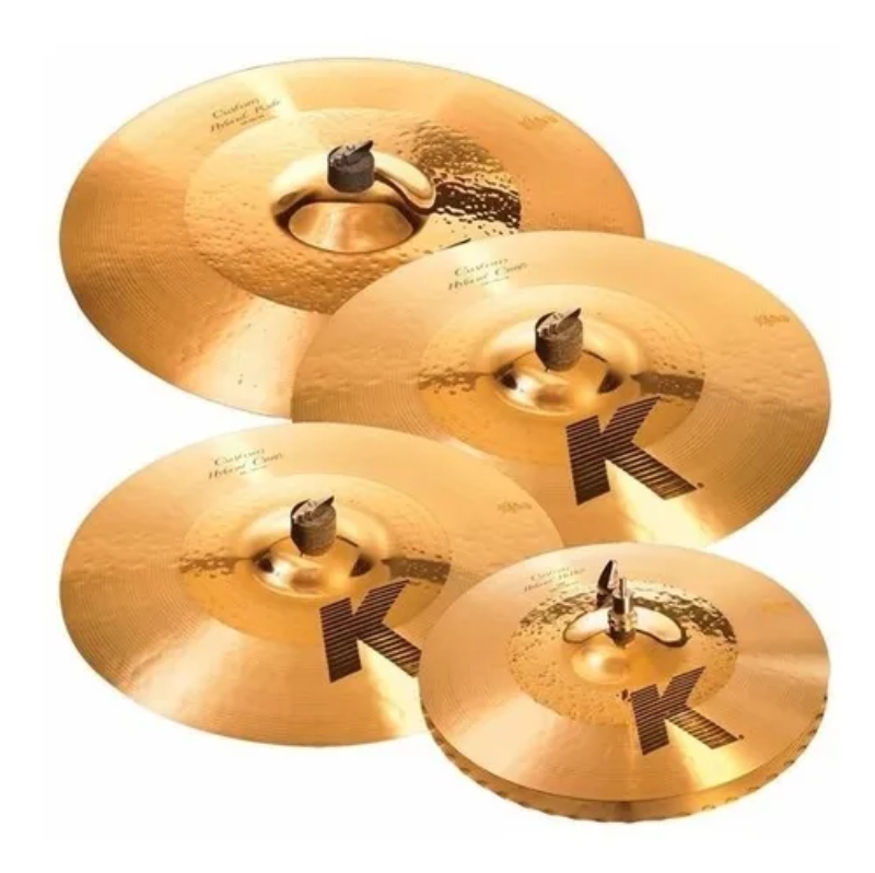 PAQUETE DE PLATILLOS SERIE K CUSTOM 14.25" 16" 18" 20" ZILDJIAN K1250