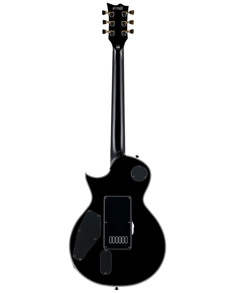 GUITARRA ELECTRICA EC-1000 EVERTUNE SEE THRU BLACK LTD LEC1000ETFMSTBLK