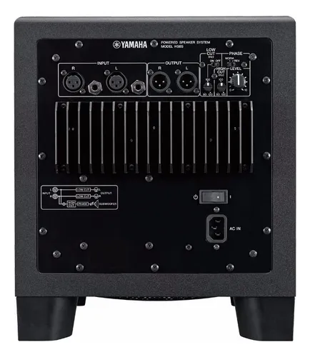 MONITOR YAMAHA SUBWOOFER AMPLIFICADO 8" HS8S