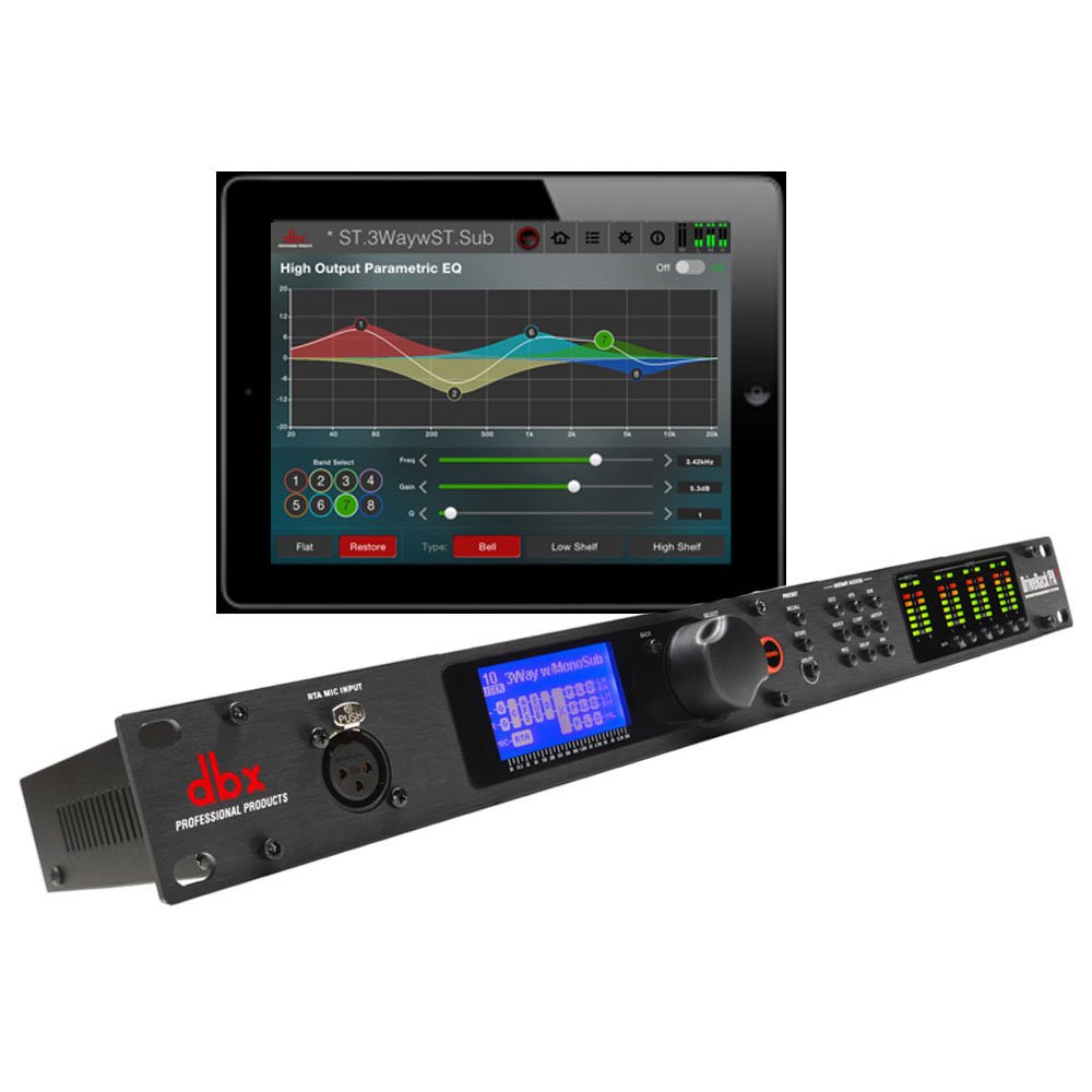 PROCESADOR DE AUDIO dbx DRIVE RACK SYSTEM PA2 DRPA2