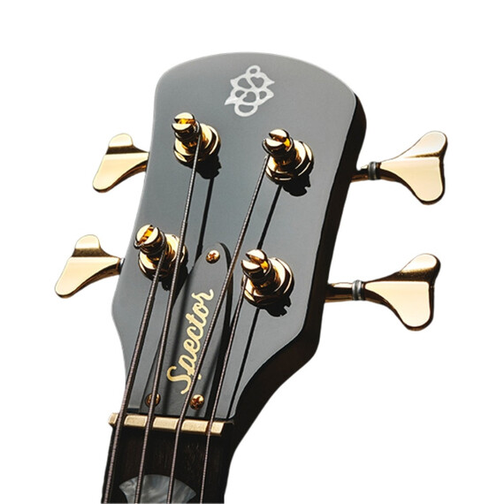 ICONNS2BBLKS Bajo Eléctrico 4 cuerdas con diapasón derecho- Negro brillante 