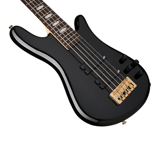 ICONNS5BBK      Bajo electrico  5 cuerdas  Negro brillante 