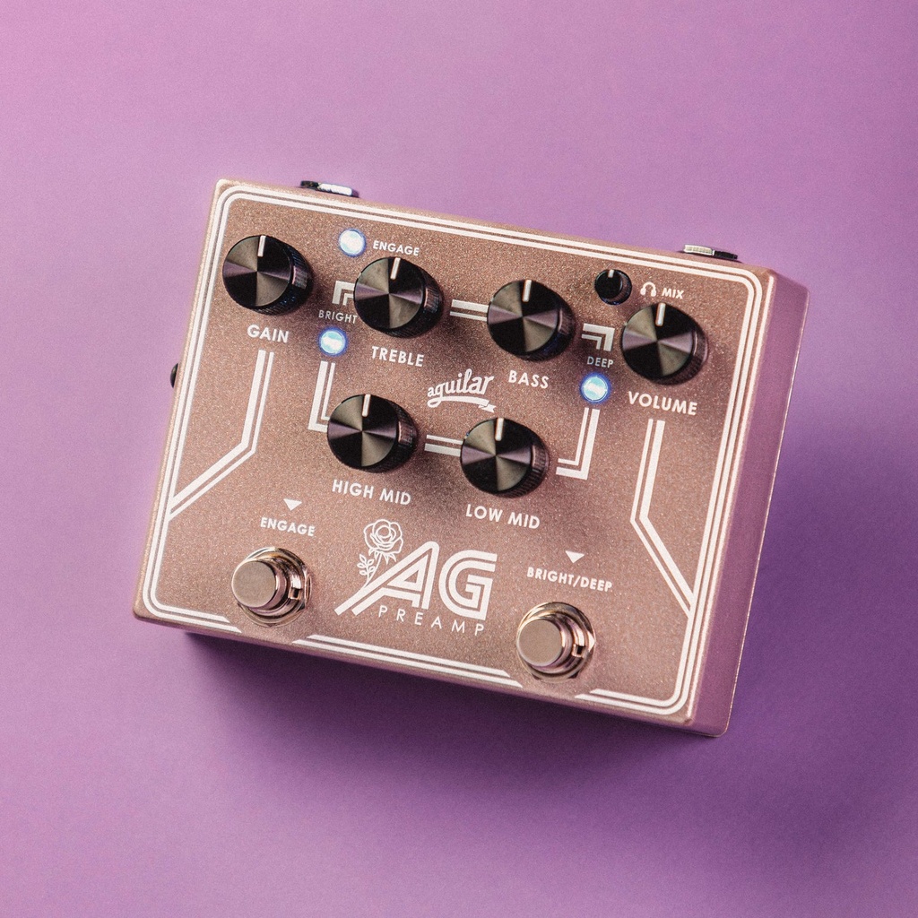 PEDAL DE EFECTOS PARA BAJO AGUILAR AGPREBCAM