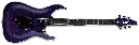 GUITARRA ELÉCTRICA SIGNATURE LTD ANDY LAROQUE ALR-II SEE THRU PURPLE LALRIIQMSTP