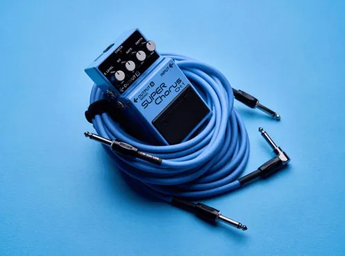 CABLE ROLAND P/INSTRUMENTO COLOR AZUL BIC10A-BU