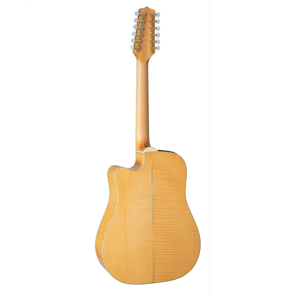 Guitarra  Electroacustica TAKAMINE GD74CE12UNAT - Natural  12 Cuerdas  con funda