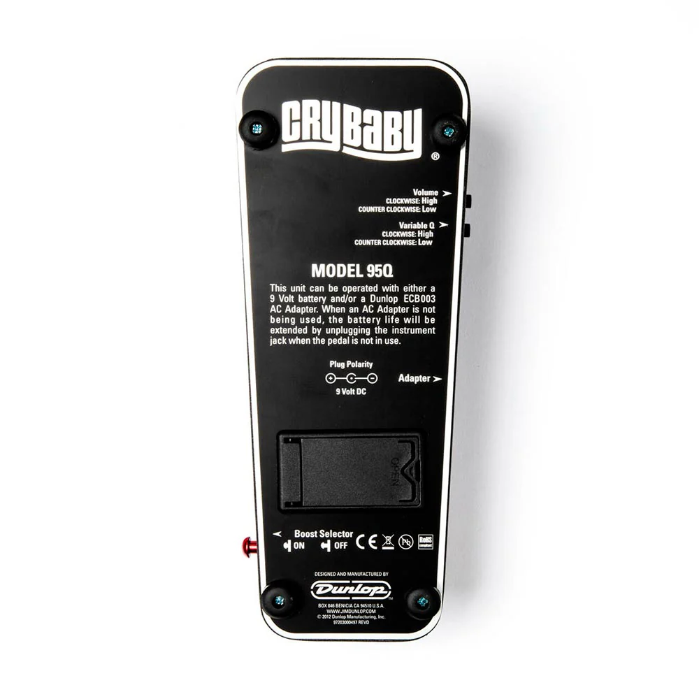 PEDAL DE EFECTO DUNLOP CRYBABY 95Q