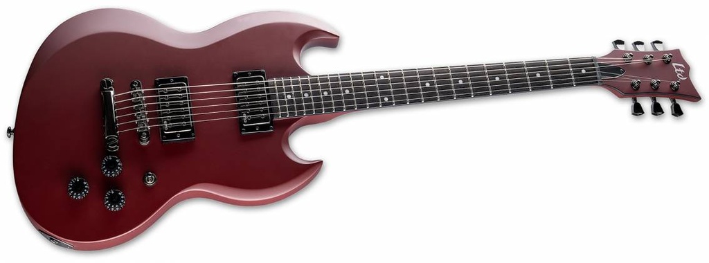 LVOLSUNGOXBS  Guitarra eléctrica serie  Signature de Lars Frederiksen con cuerpo de Caoba, con diapasón de Ébano