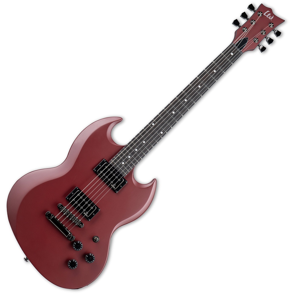 LVOLSUNGOXBS  Guitarra eléctrica serie  Signature de Lars Frederiksen con cuerpo de Caoba, con diapasón de Ébano