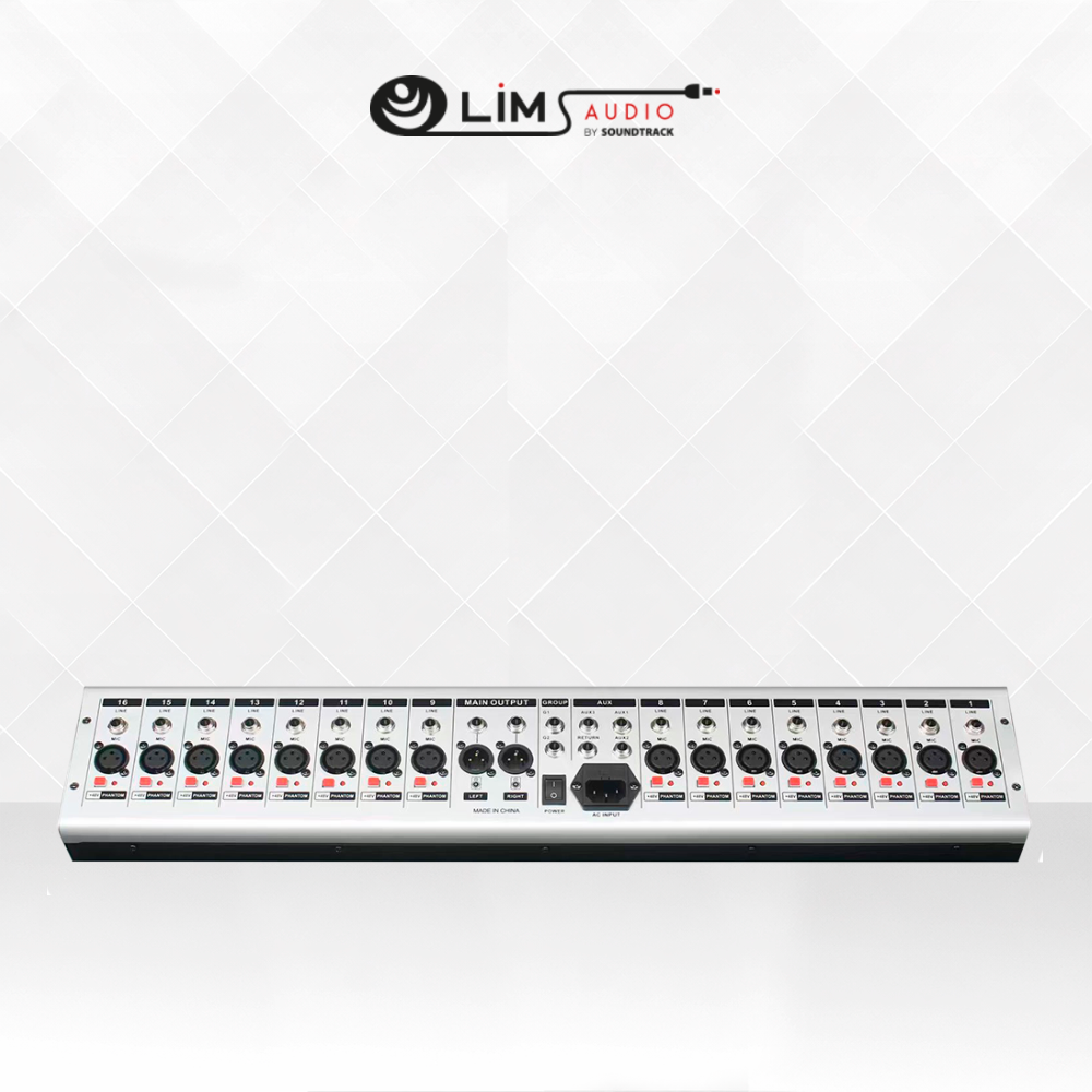 MEZCLADORA ANALOGA SOUNDTRACK DE 16 CANALES GATOR-16