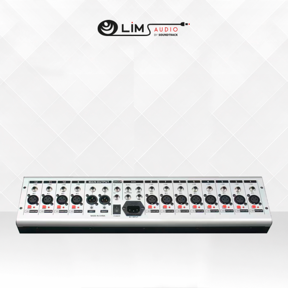 MEZCLADORA ANALOGA SOUNDTRACK DE 12 CANALES GATOR-12