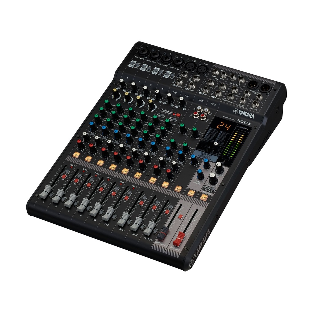 MEZCLADORA ANALOGA DE 12 CANALES CON EFECTOS MGX YAMAHA MG-12XCV