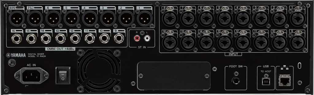 CONSOLA DE MEZCLA DIGITAL PARA RACK DE 16 CANALES TF YAMAHA TFRACK