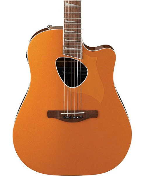 GUITARRA ELECTROACÚSTICA ANARANJADO OBSCURO METÁLICO DE LA SERIE ALTSTAR IBANEZ ALT30-DOM