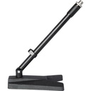 Base Para Microfono de Mesa A/114 BK AM Quiklok
