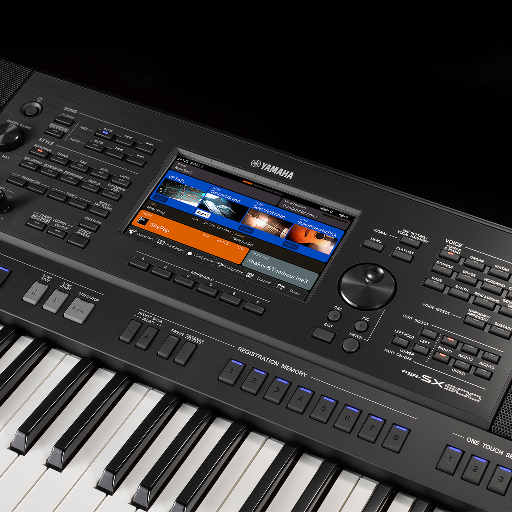 TECLADO ARRANGER WORKSTATION DE 5/8 61 TECLAS PSR-SX YAMAHA PSR-SX900